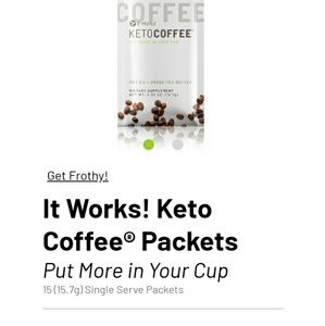 It Works keto coffee
